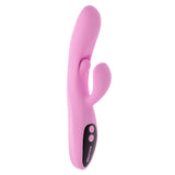 Evolved Push The Button Pink 23.5cm Rabbit Vibrator G Spot