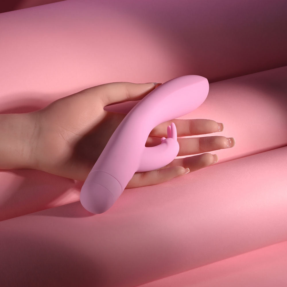 Evolved Cushy Bunny Pink 19.1 cm USB Rechargeable Rabbit Vibrator