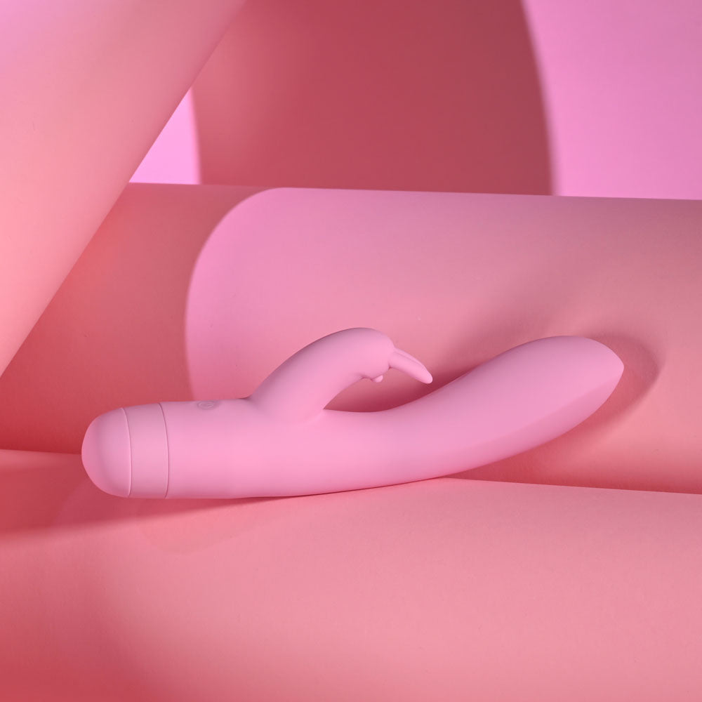 Evolved Cushy Bunny Pink 19.1 cm USB Rechargeable Rabbit Vibrator