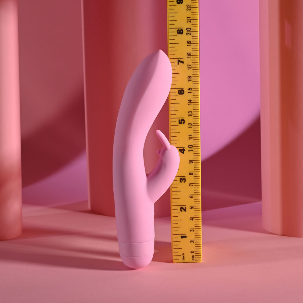 Evolved Cushy Bunny Pink 19.1 cm USB Rechargeable Rabbit Vibrator