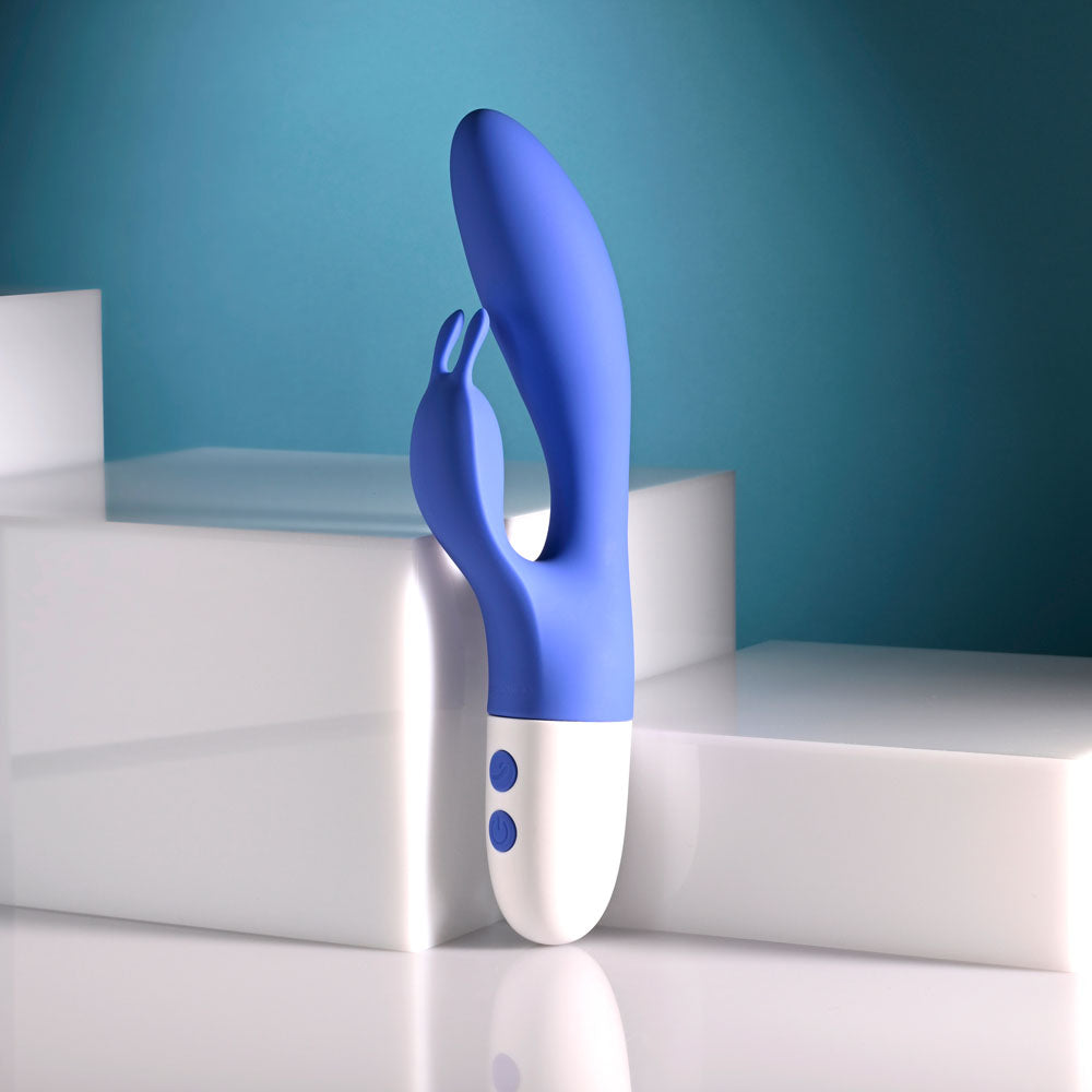 Evolved Funny Bunny Blue 20 Cm USB Rechargeable Rabbit Vibrator