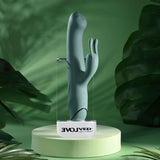 Evolved Satin Swirl Rabbit Vibrator 23cm Swirling Head