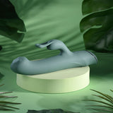 Evolved Satin Swirl Rabbit Vibrator 23cm Swirling Head