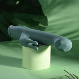 Evolved Satin Swirl Rabbit Vibrator 23cm Swirling Head