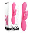 Evolved Bunny Kisses - Pink 20 cm USB Rechargeable Rabbit Vibrator - Naughty by Nature Adult Store