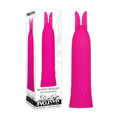 Evolved Bullet Buddy - Pink 10.5 cm USB Rechargeable Bullet - Naughty by Nature Adult Store