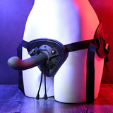 Evolved HEAVENLY HARNESS - Black Rechargeable Strap-On Kit