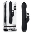 Evolved BODACIOUS BUNNY - Black 22.9 cm USB Rechargeable Rabbit Vibrator - Naughty by Nature Adult Store
