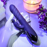Evolved RASCALLY RABBIT - Purple 22.9 cm USB Rechargeable Rabbit Vibrator - Naughty by Nature Adult Store