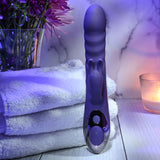 Evolved RASCALLY RABBIT - Purple 22.9 cm USB Rechargeable Rabbit Vibrator - Naughty by Nature Adult Store