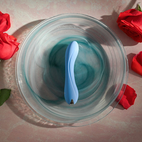 Evolved BLUE CRUSH - Blue 12 cm Mini Vibrator