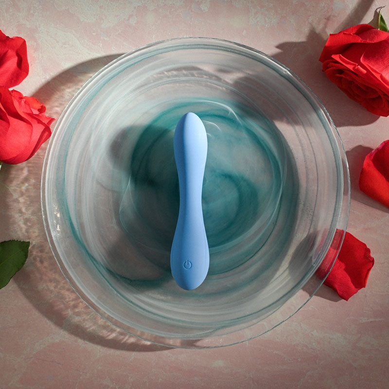 Evolved BLUE CRUSH - Blue 12 cm Mini Vibrator