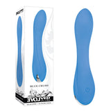 Evolved BLUE CRUSH - Blue 12 cm Mini Vibrator