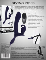 Evolved GIVING VIBES -  Vibrating Strap-On with Remote