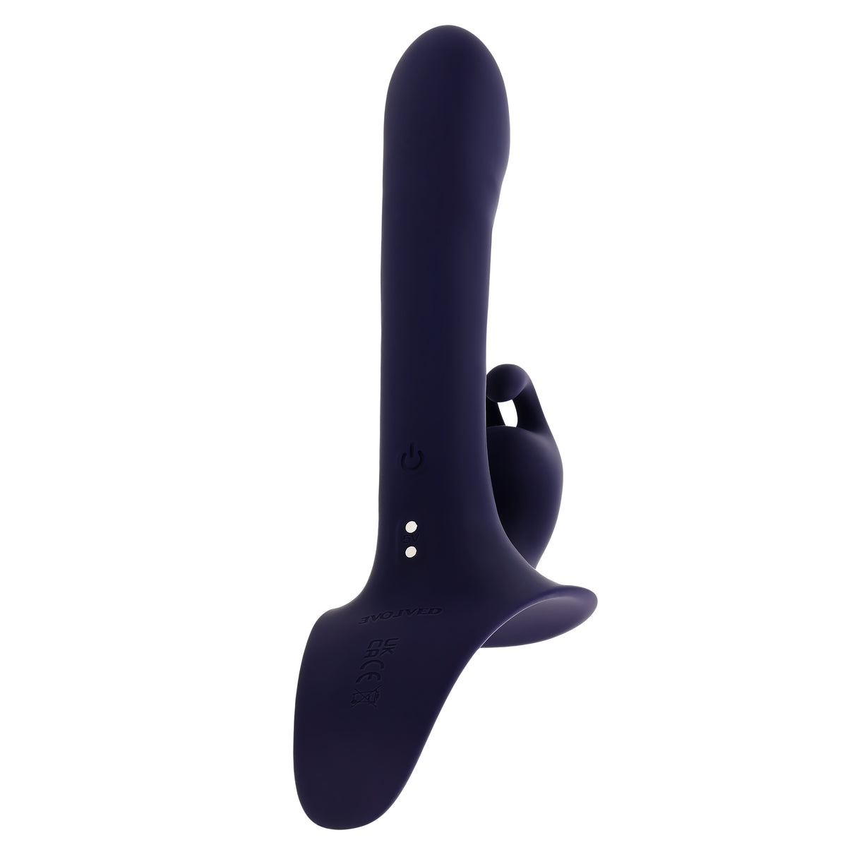 Evolved GIVING VIBES -  Vibrating Strap-On with Remote