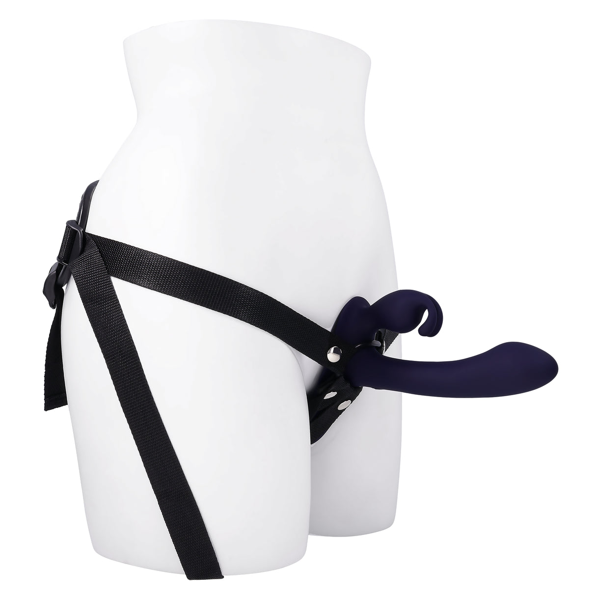 Evolved GIVING VIBES -  Vibrating Strap-On with Remote