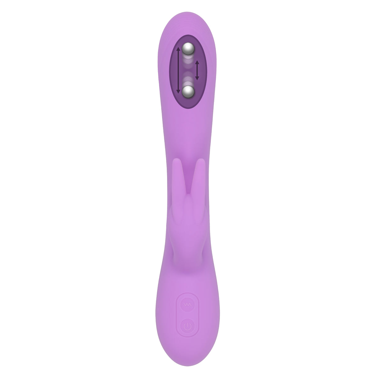 Evolved BEAD THE WAY - Pink Rechargeable Rabbit Vibrator