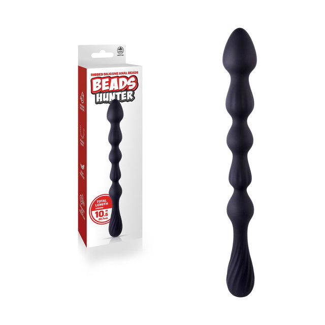 Beads Hunter - Black - Black 26.7 cm Anal Beads - Naughty by Nature Adult Store