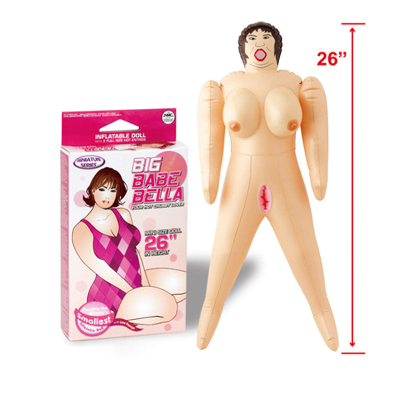 Big Babe Bella - Mini Inflatable Love Doll - Naughty by Nature Adult Store