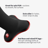 Fun Factory AMOR - Black 14.6 cm Dildo