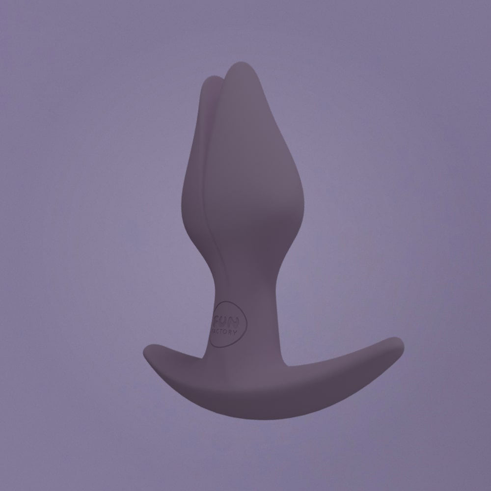 Fun Factory BOOTIE FEM - Dark Taupe 8.5 cm Butt Plug