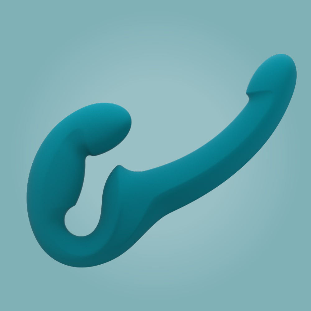 Fun Factory SHARE LITE deep sea blue Strapless Strap-On