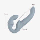 Fun Factory SHARE VIBE PRO cool grey - Strapless Strap-On