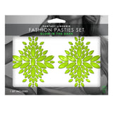 GLOW Fashion Pasties Set - Naughty by Nature Adult Store