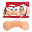 XXX For Two - Flesh Pussy & Ass Dual Ended Stroker - Naughty by Nature Adult Store