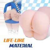 Bulky Sip - Flesh Mini Doggy-Style Stroker - Naughty by Nature Adult Store