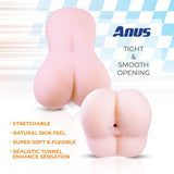 Bulky Sip - Flesh Mini Doggy-Style Stroker - Naughty by Nature Adult Store