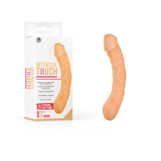Intensive Touch - Flesh - Flesh 18 cm USB Rechargeable Vibrator - Naughty by Nature Adult Store