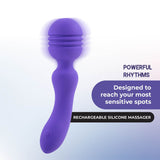 Xciter - Purple USB Rechargeable Massage Wand - Naughty by Nature Adult Store