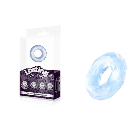 Lasting Love Ring - Clear - Clear Cock Ring - Naughty by Nature Adult Store