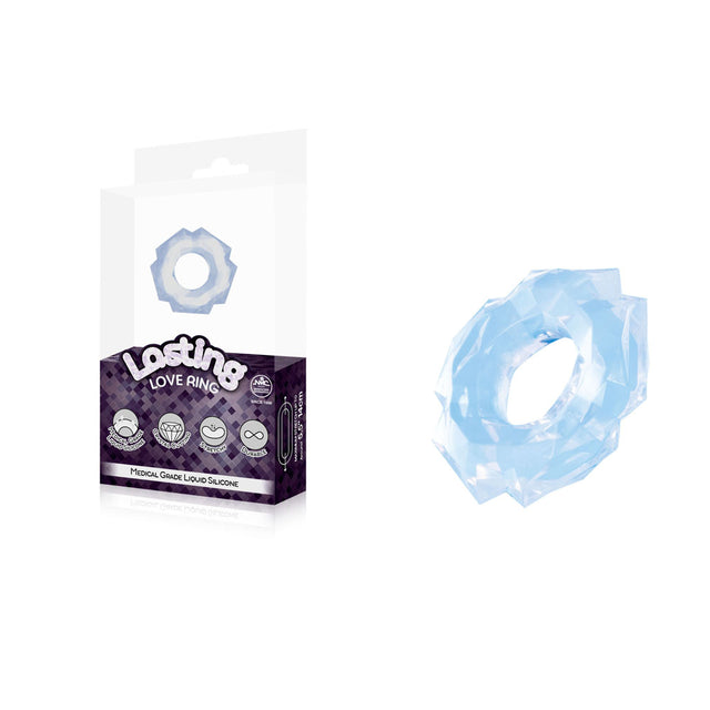 Lasting Love Ring - Clear - Clear Cock Ring - Naughty by Nature Adult Store