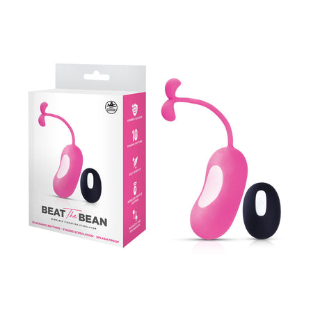 Beat The Bean - Pink USB Rechargeable Vibrating Egg with Wireless Remote - Naughty by Nature Adult Store