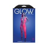 Glow Hyperdrive Bodystocking Glow In The Dark Pink