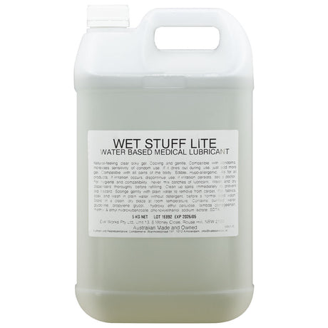 Wet Stuff Lite - 5kg Bottle - Naughty by Nature Adult Store