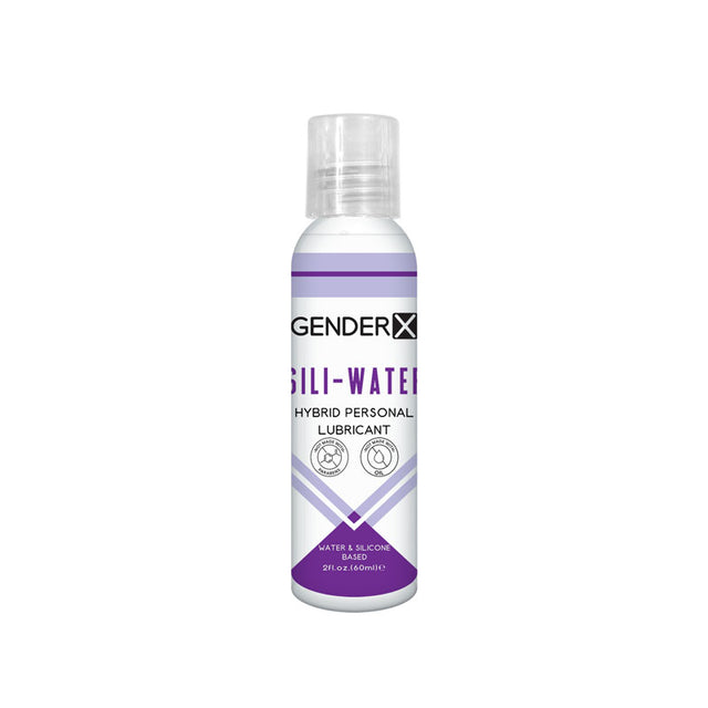 Gender X SILI-WATER - 60 ml - Hybrid Lubricant - 60 ml Bottle - Naughty by Nature Adult Store