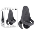 Gender X UNDERCARRIAGE - Grey USB Rechargeable Vibrating Ring - Naughty by Nature Adult Store