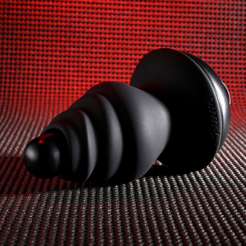 Gender X ECHO - Black 15.3 cm USB Rechargeable Butt Plug - Naughty by Nature Adult Store