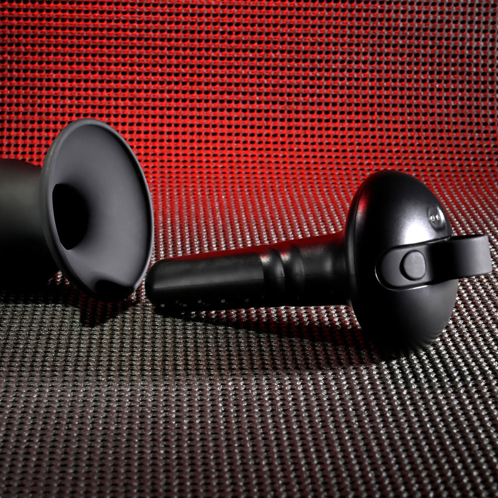 Gender X ECHO - Black 15.3 cm USB Rechargeable Butt Plug - Naughty by Nature Adult Store