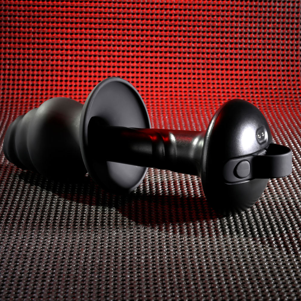 Gender X ECHO - Black 15.3 cm USB Rechargeable Butt Plug - Naughty by Nature Adult Store
