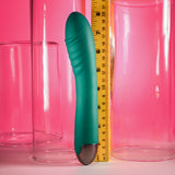 Gender X PIROUETTE - Green 20.6 cm USB Rechargeable Vibrator - Naughty by Nature Adult Store