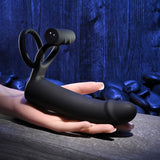 Gender X FULL SWING - Vibrating Cock Ring with Double Penetrator