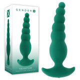 Gender X The Rattler Green 17 cm Vibrating Anal Plug