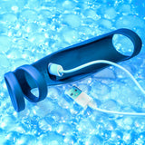 Gender X ROCKETEER - Black USB Rechargeable Vibrating Penis Sleeve - Naughty by Nature Adult Store
