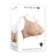 Gender X UNDERGARMENTS - PLATE E-CUP - Light - Flesh Wearable Breasts - E-Cup Size - Naughty by Nature Adult Store