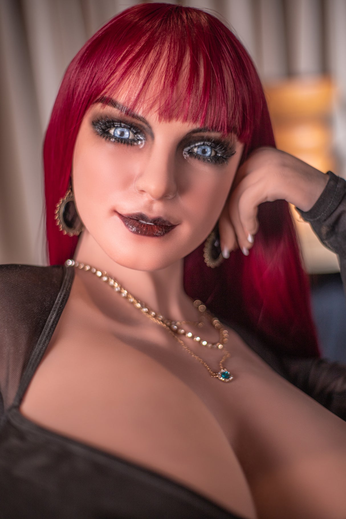 TPE Sex Torso H60# With Silicone Head Maggie | ⭐️CLM(Climax Doll) Pro⭐️