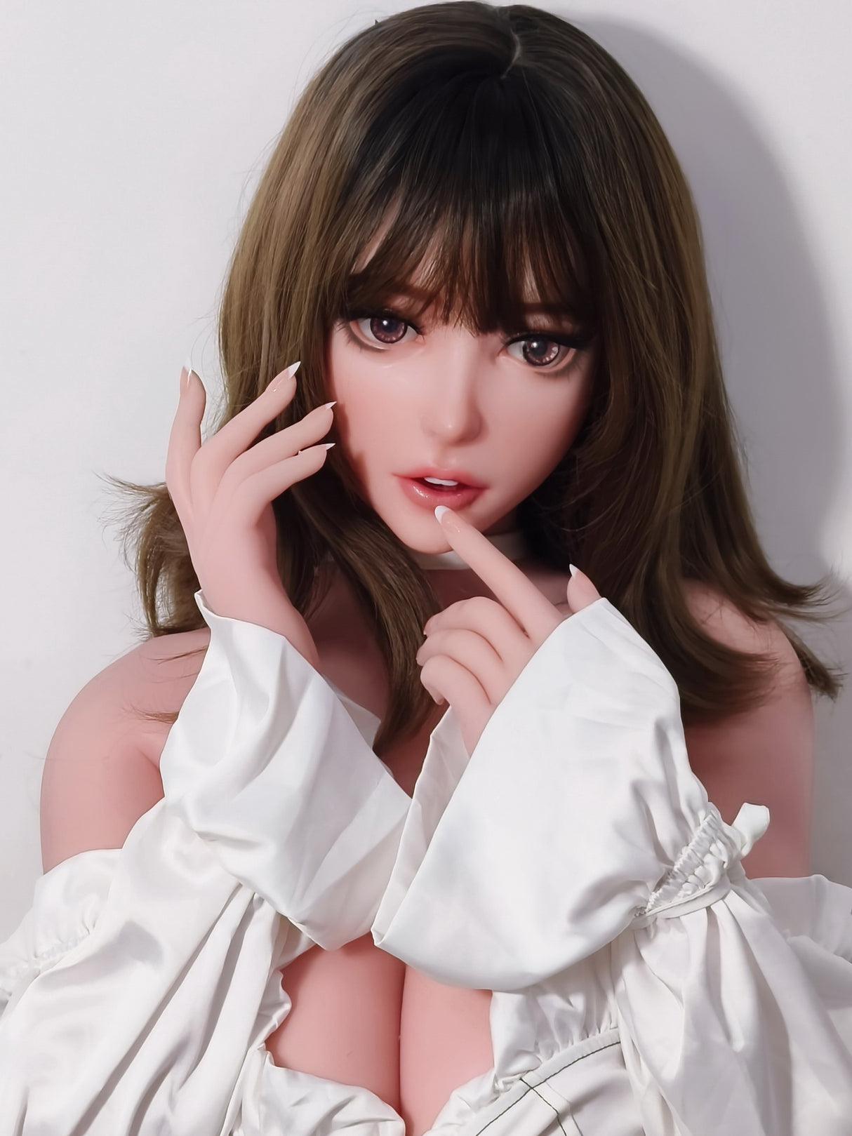160cm (5ft3) M-Breasts Silicone Sex Doll Akimoto Mami, Head HC021